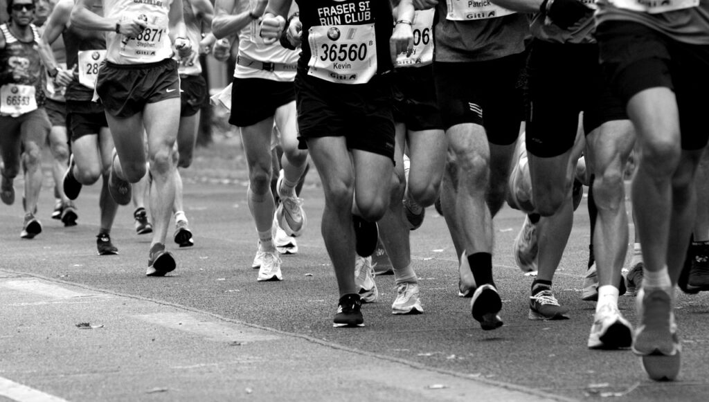 running