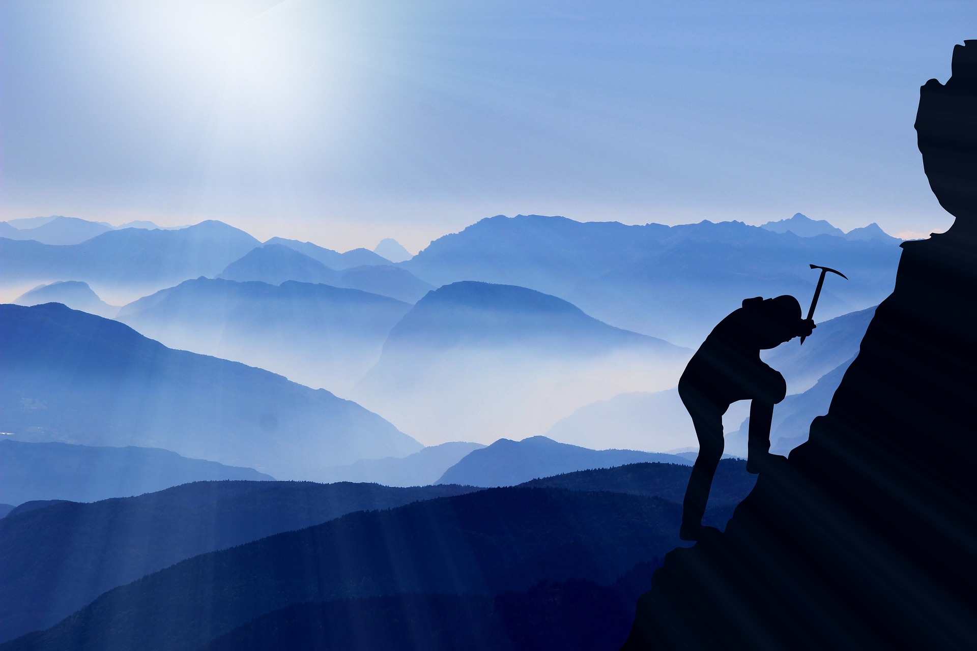 Mountain climbing