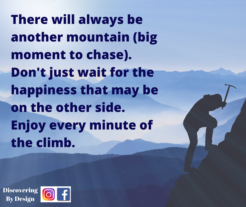 Mountain, climb, small moments, big moments