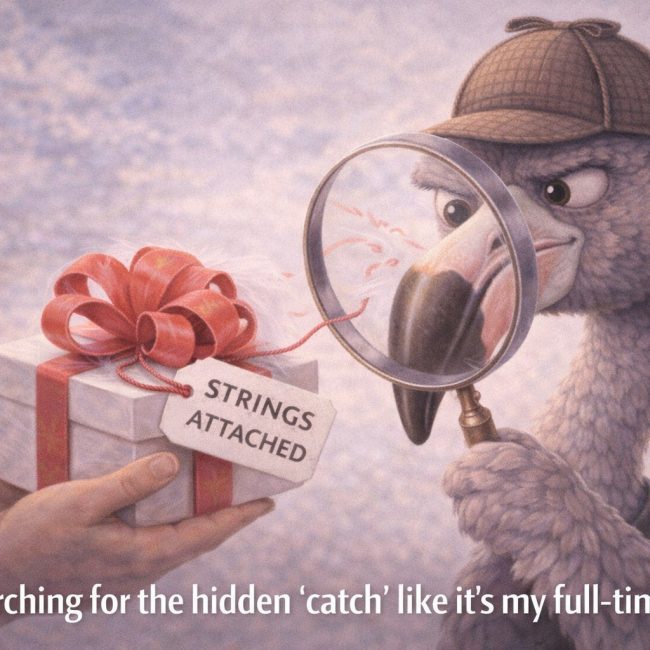 receiving without overthinking