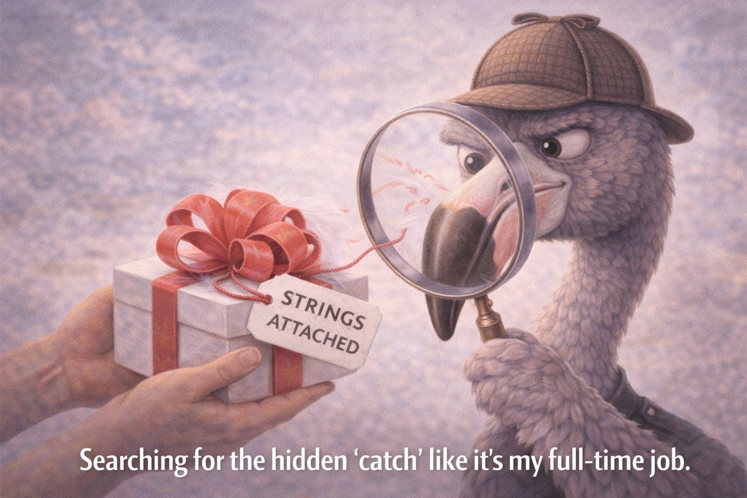 receiving without overthinking