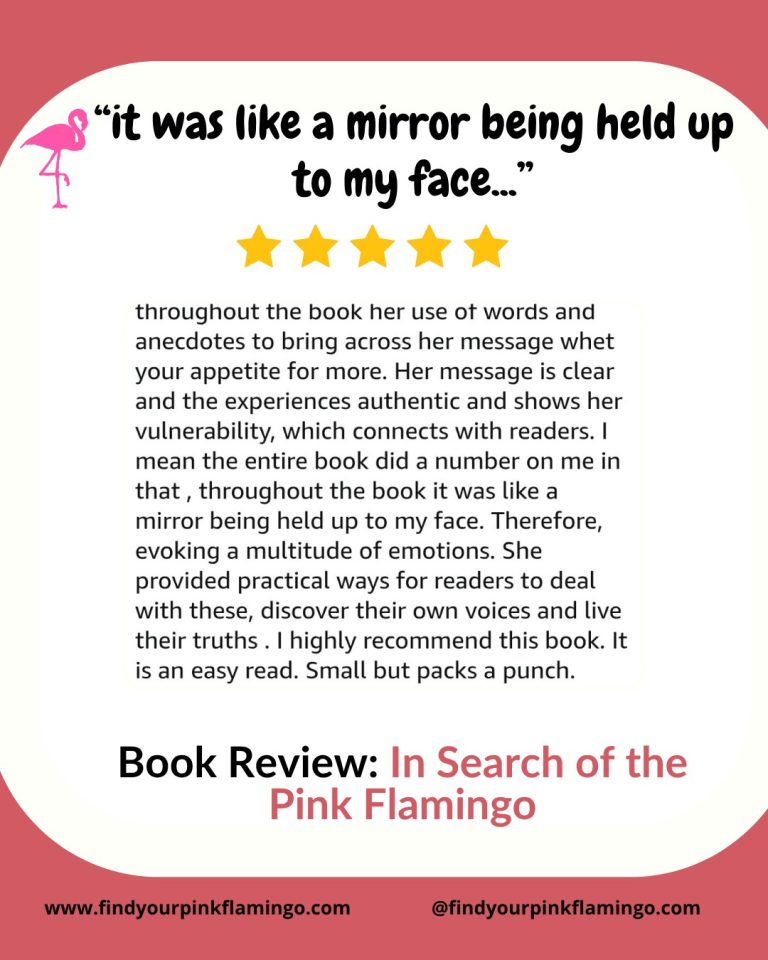 Reader testimonial