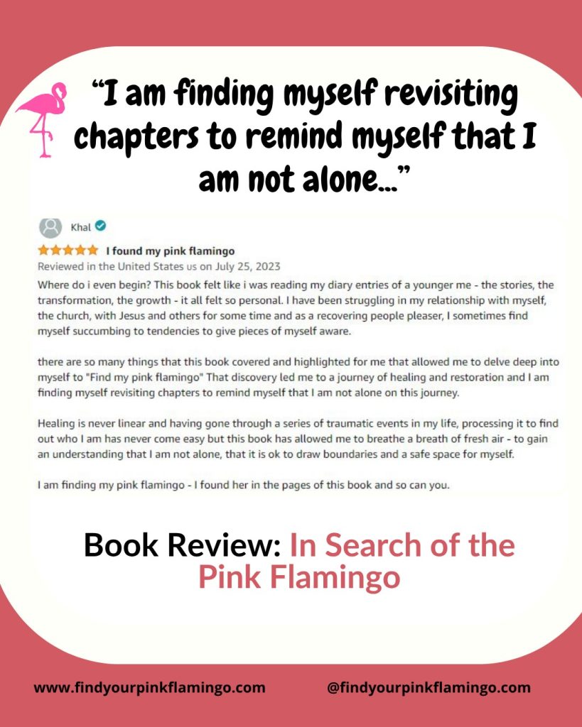 Reader testimonial