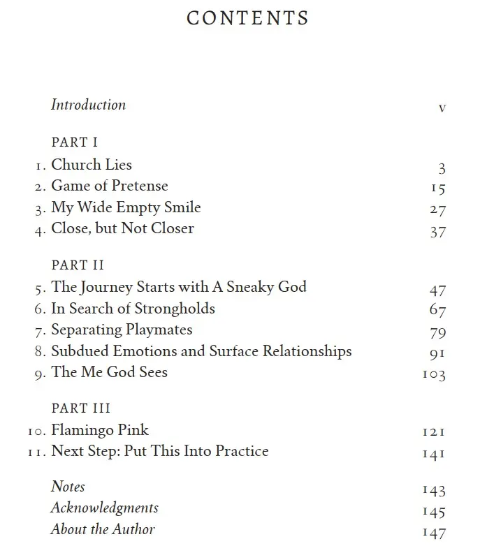 Table of contents